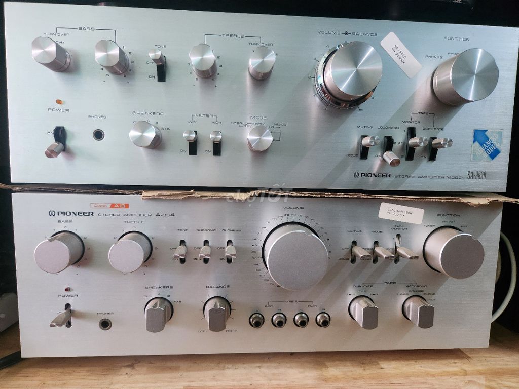Cặp Amply Pioneer SA-8800 và Class AB A-004 . Mua bán Tivi, Âm thanh tại Thành phố Buôn Ma Thuột Đắk Lắk được đăng bởi vinh  hình 1