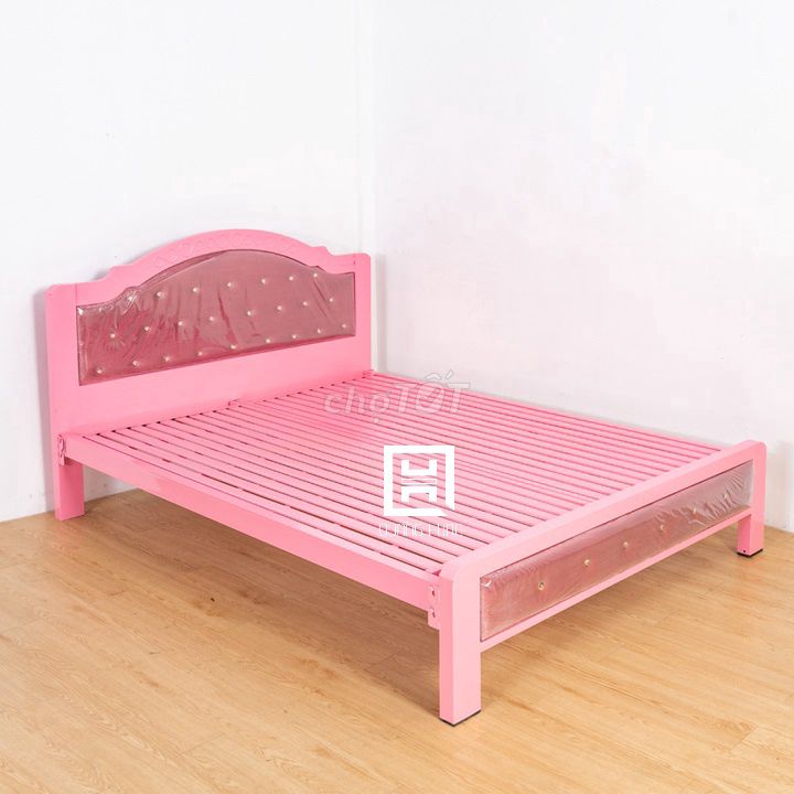 Giường hộp Sắt sơn tĩnh điện-GIƯỜNG SẮT HỘP=5X10CM. Mua bán Giường, chăn ga gối nệm tại Thành phố Dĩ An Bình Dương được đăng bởi Nội thất Quang Hùng hình 1