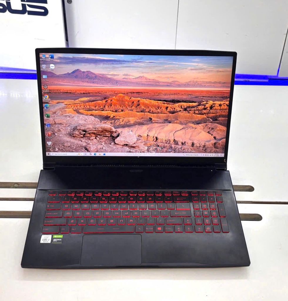 MSI GF75 - i7 10750H - 16GB - GTX 1650Ti - 17.3". Mua bán Laptop tại Quận Hải Châu Đà Nẵng được đăng bởi TTCenter 484 NÚI THÀNH hình 1