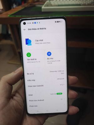 Oppo Reno 6 Pro 5G 128GB Dimensity 1200