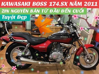 KAWASAKI BOSS 174.SX 2011,ZIN 100%.ODO 12K.CỰC ĐẸP. Mua bán Xe máy tại Quận Phú Nhuận Tp Hồ Chí Minh được đăng bởi MOTO LUU THANH HAI  77A