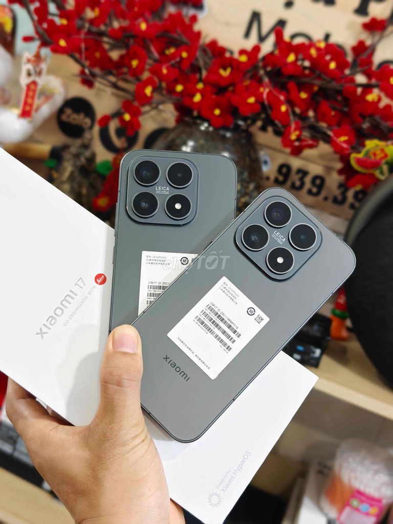 Xiaomi 17 5G 12/256GB fullbox gọn đẹp mượt. Mua bán Điện thoại tại Quận Bình Tân Tp Hồ Chí Minh được đăng bởi Triệu Phúc hình 1