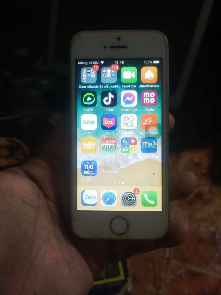 Apple iPhone 5s 32GB Trắng Đã qua sử dụng. Mua bán Điện thoại tại Thành phố Vũng Tàu Bà Rịa - Vũng Tàu được đăng bởi laptop lcd hình 1