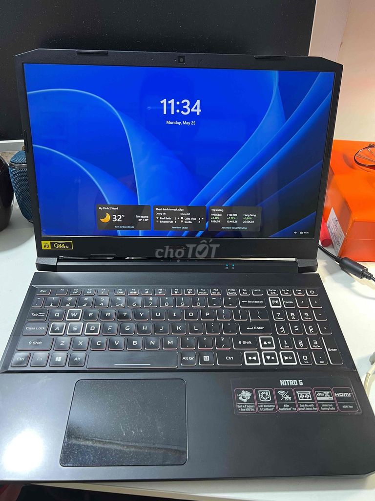 Acer Nitro 5 AN515-57 i7-11800H 16/512 RTX 3050 Ti. Mua bán Laptop tại Quận Nam Từ Liêm Hà Nội được đăng bởi Duy CV Tư Vấn BĐS hình 1