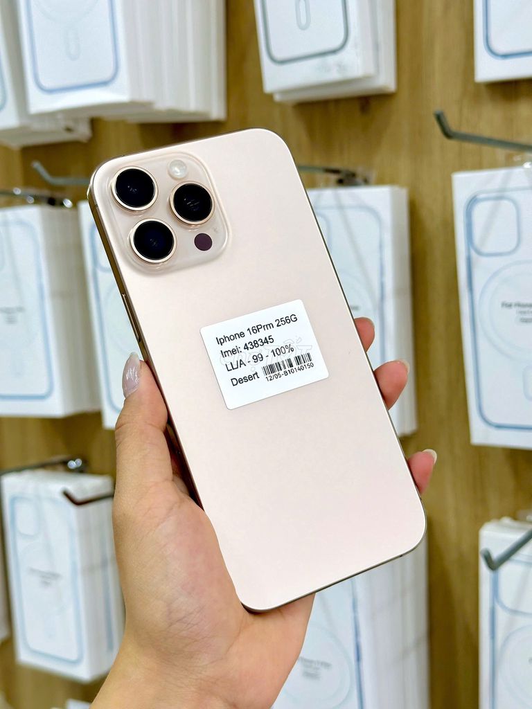 Iphone 16ProMax256GDesertLL/AMáyZinĐẹp,Pin zin100%. Mua bán Điện thoại tại Quận Liên Chiểu Đà Nẵng được đăng bởi Gia Minh Shop hình 1