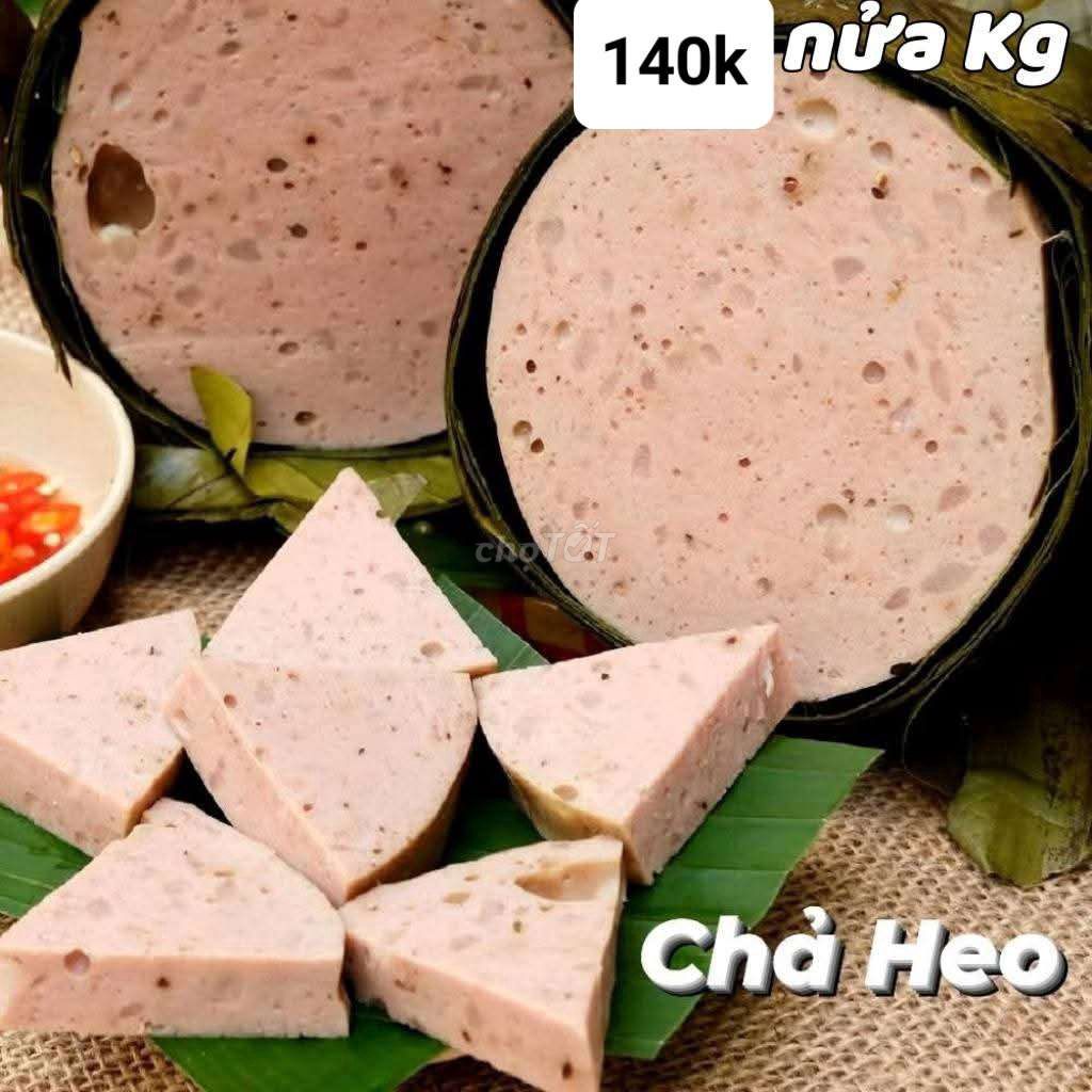 Chả heo loại 1. 0.5 kg. Mua bán Đồ ăn, thực phẩm và các loại khác tại Quận Liên Chiểu Đà Nẵng được đăng bởi Na Mi Nhonz hình 1