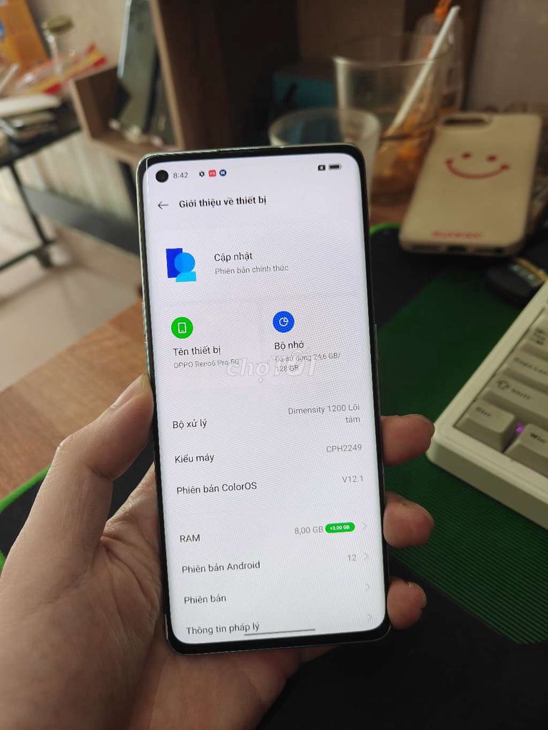 OPPO Reno 6 Pro 5G 128GB Nhiều màu. Mua bán Điện thoại tại Quận Thanh Xuân Hà Nội được đăng bởi cửa hàng điện thoại giá rẻ hình 1