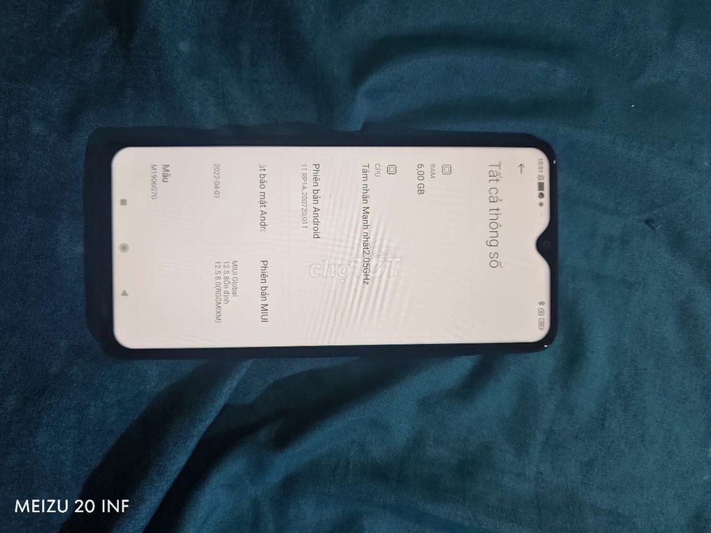 Xiaomi Redmi Note 8 Pro 128GB Đen. Mua bán Điện thoại tại Quận Nam Từ Liêm Hà Nội được đăng bởi Hoàng Đông hình 1