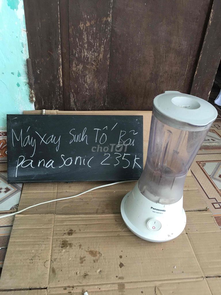 Máy xay sinh tố Panasonic Trắng. Mua bán Bếp, lò, đồ điện nhà bếp tại Thị xã Duy Tiên Hà Nam được đăng bởi hinh dieu linh hình 1