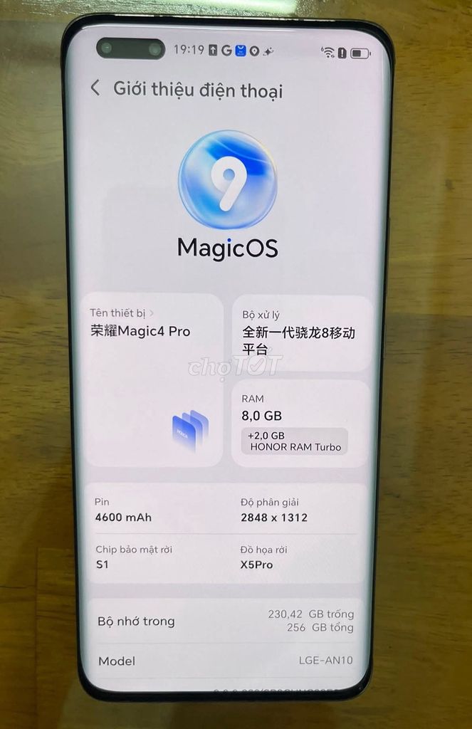 Honor Magic 4 Pro Ram 8G/256G zin all. Mua bán Điện thoại tại Quận Phú Nhuận Tp Hồ Chí Minh được đăng bởi Diamond hình 1