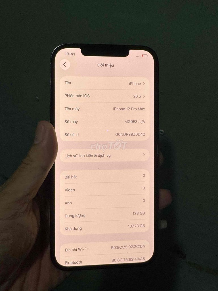 Apple iPhone 12 Pro Max 128GB Xanh. Mua bán Điện thoại tại Thị xã Bến Cát Bình Dương được đăng bởi Black hình 1