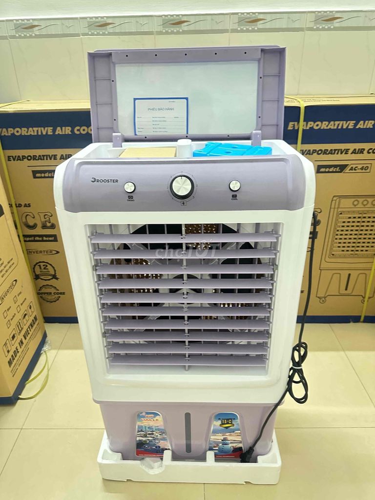 Quạt Hơi Nước 45L Màu Ghi Mát Lạnh. Mua bán Quạt tại Quận Phú Nhuận Tp Hồ Chí Minh được đăng bởi QUẠT HƠI NƯỚC GIÁ SỈ hình 1