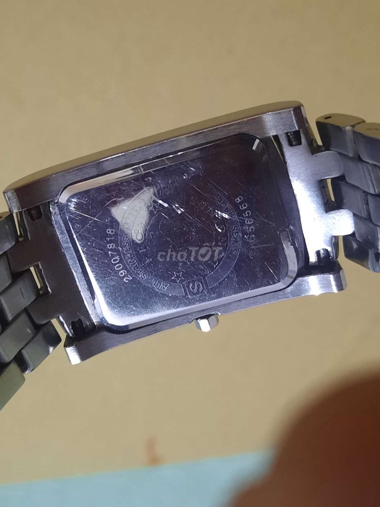 Đồng hồ Longines Nam, dây thép bạc