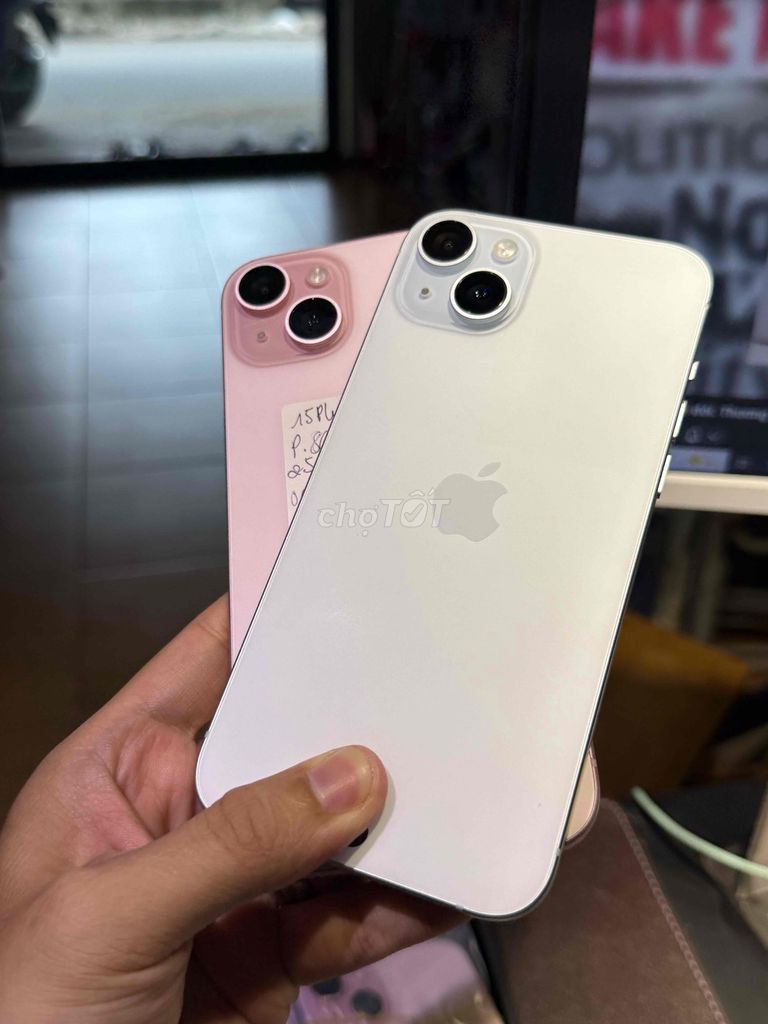 iphone 15 Plus 128GB Hồng Xanh quốc tế Mỹ. Mua bán Điện thoại tại Thành phố Thủ Đức Tp Hồ Chí Minh được đăng bởi Minh Sang Store Góp Bao Nợ Xấu hình 1