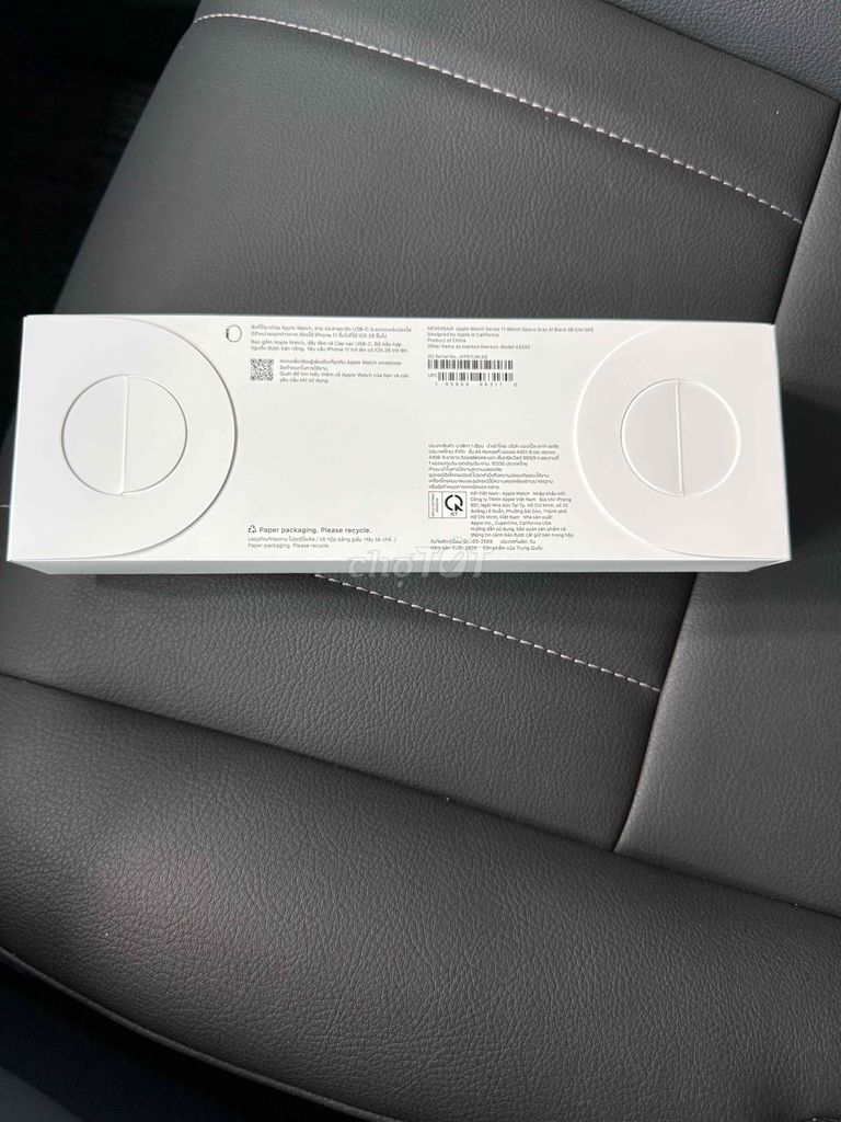 Apple Series 11 Xám 46mm. Mua bán Thiết bị đeo thông minh tại Thành phố Vũng Tàu Bà Rịa - Vũng Tàu được đăng bởi Đức hình 1