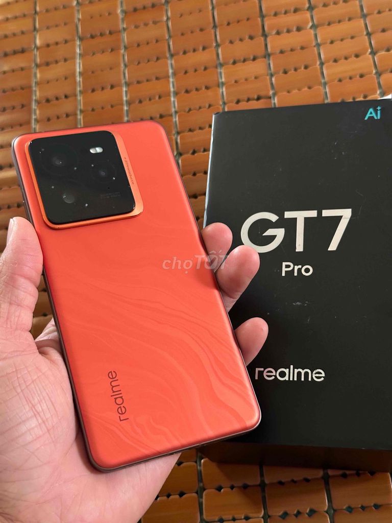Realme GT 7 Pro 12GB/256GB Cam fullboxx cần bán. Mua bán Điện thoại tại Thành phố Thủ Dầu Một Bình Dương được đăng bởi Hoàng hải hình 1