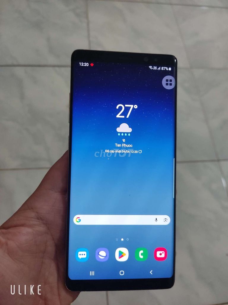 Samsung Note 8 256GB- bản VN. Mua bán Điện thoại tại Huyện Bình Chánh Tp Hồ Chí Minh được đăng bởi Nha Vy hình 1