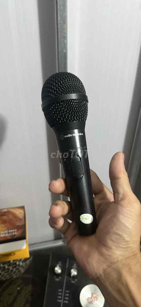 Microphone Audio-Technica Đen Mới. Mua bán Tivi, Âm thanh tại Thị xã Tân Uyên Bình Dương được đăng bởi Nguyễn Huy hình 1