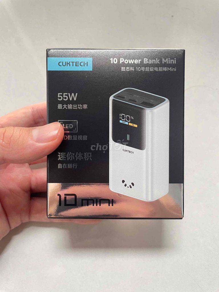 Sạc dự phòng CUKTECH 10 Mini 10.000mAh. Mua bán Phụ kiện (Màn hình, Chuột...) tại Huyện Nhà Bè Tp Hồ Chí Minh được đăng bởi Tử Văn hình 1