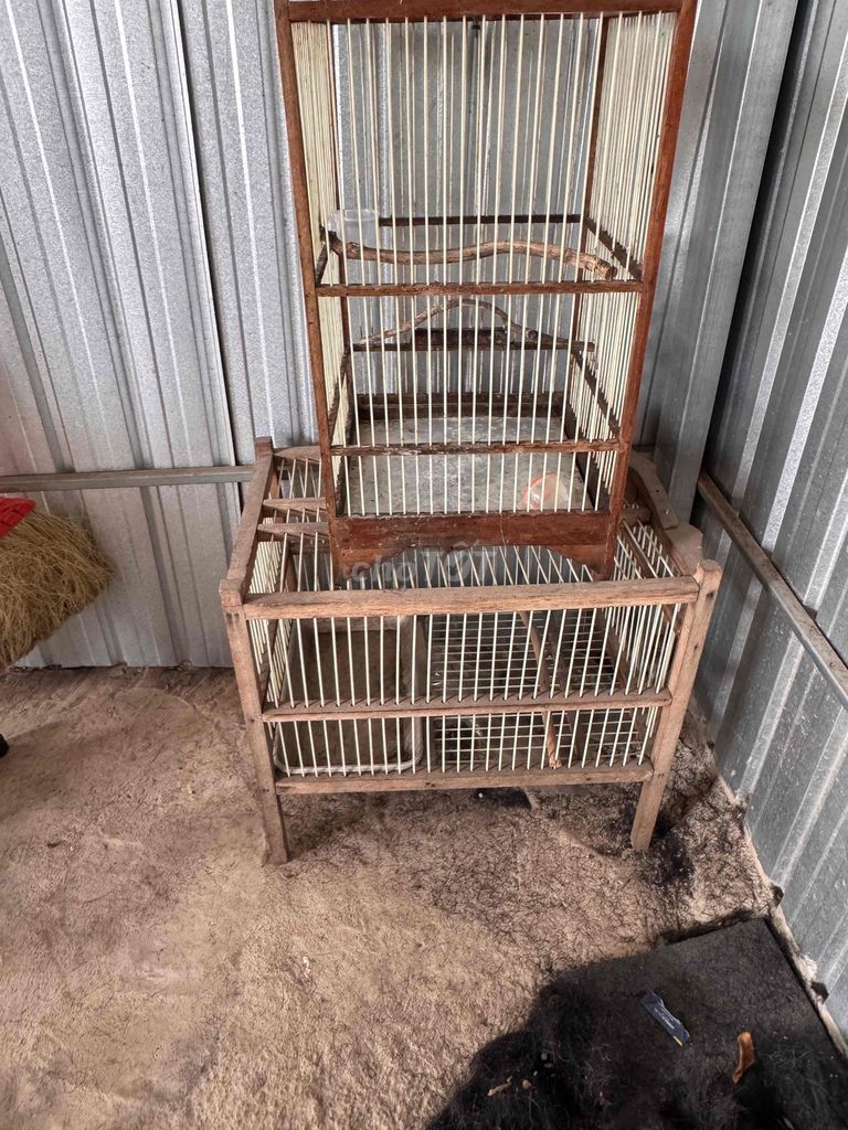 Lồng chim gỗ mới. Mua bán Phụ kiện, Thức ăn, Dịch vụ tại Huyện Long Thành Đồng Nai được đăng bởi Duc hình 1