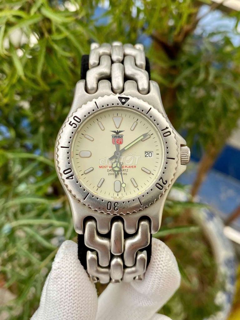 Đồng hồ ELGIN Nam Thép đúc Bạc. Mua bán Đồng hồ tại Huyện Thuỷ Nguyên Hải Phòng được đăng bởi Kim Huệ  hình 1