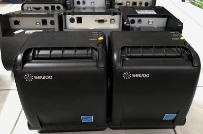 Máy in nhiệt hóa đơn & mã vạch Sewoo SLK-TS400