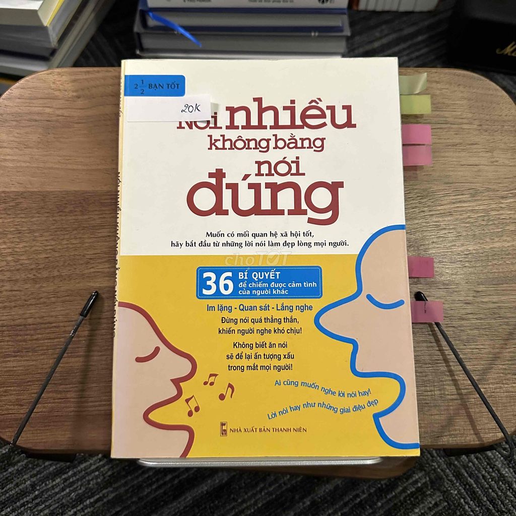Sách Kỹ năng sống Nói nhiều không bằng nói đúng. Mua bán Sách tại Quận 3 Tp Hồ Chí Minh được đăng bởi Nhật Toàn hình 1