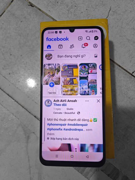 Realme C53 8GB/128GB Đen. Mua bán Điện thoại tại Quận Tân Phú Tp Hồ Chí Minh được đăng bởi Hội Đồ Điện Tử hình 1