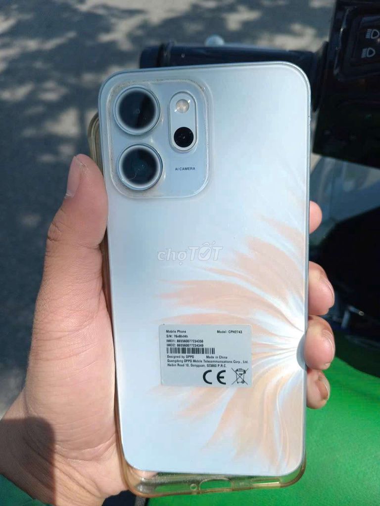 OPPO Reno 14F Trắng Đã sử dụng. Mua bán Điện thoại tại Quận Ngũ Hành Sơn Đà Nẵng được đăng bởi Lý Văn Minh hình 1