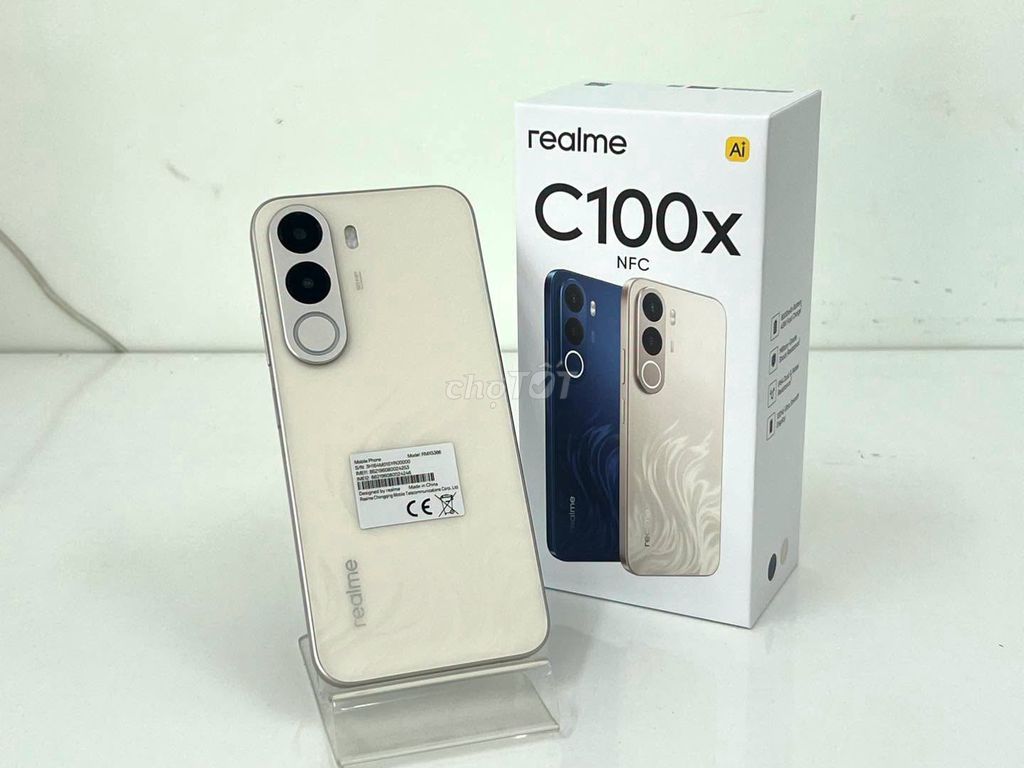 Realme C100X 6/128 Vàng BH TGDĐ 07/27 Zin Như Mới. Mua bán Điện thoại tại Quận Cái Răng Cần Thơ được đăng bởi Cầm đồ Nhanh hình 1