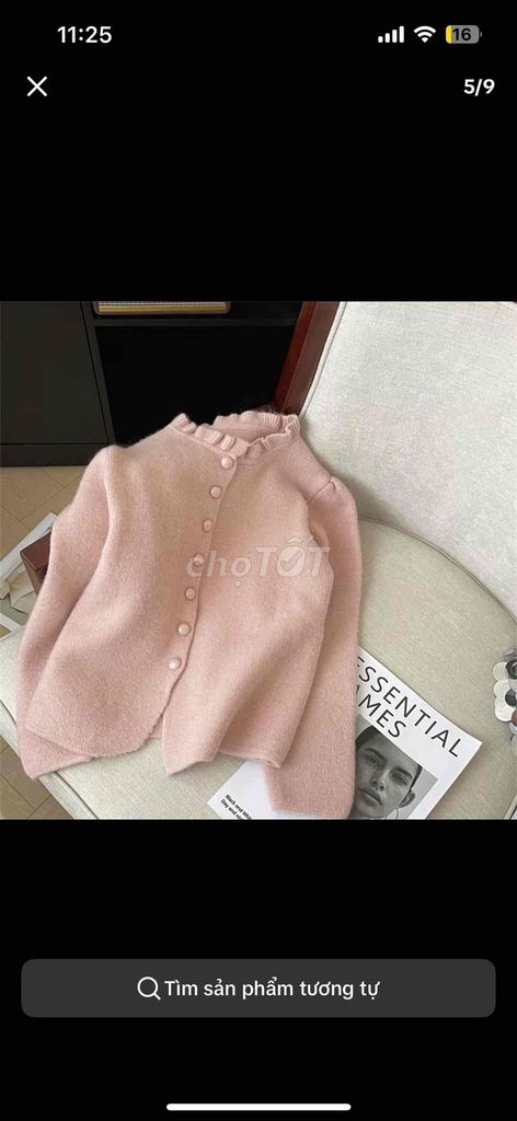 Áo len dệt kim nữ mềm mại size S. Mua bán Quần áo tại Thành phố Bến Tre Bến Tre được đăng bởi Linh Lan hình 1