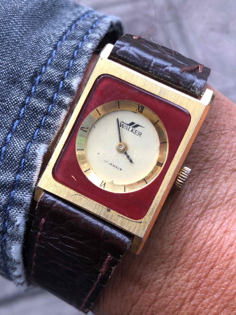 WALKER lòng chảo lên cót tay TANK. Mua bán Đồng hồ tại Quận 10 Tp Hồ Chí Minh được đăng bởi Antique unique GIAO LƯU SƯU TẦM hình 3