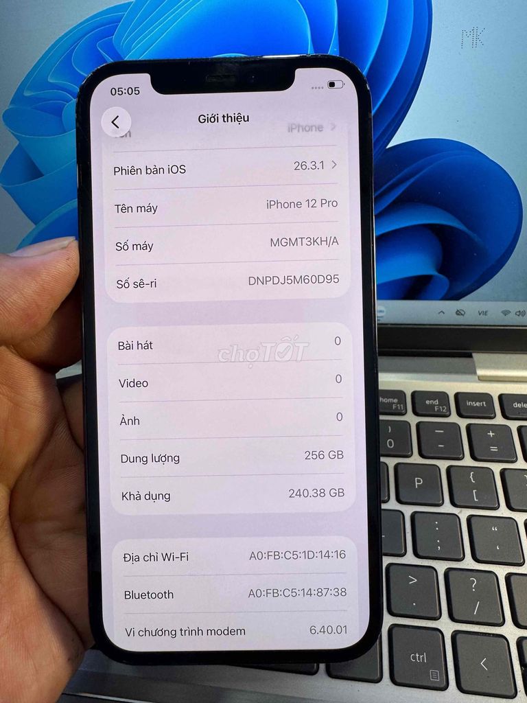 Apple iPhone 12 Pro 256GB Xanh 99%. Mua bán Điện thoại tại Quận 6 Tp Hồ Chí Minh được đăng bởi QUỐC THIÊN BÁN GÓP 0 ĐỒNG  hình 1