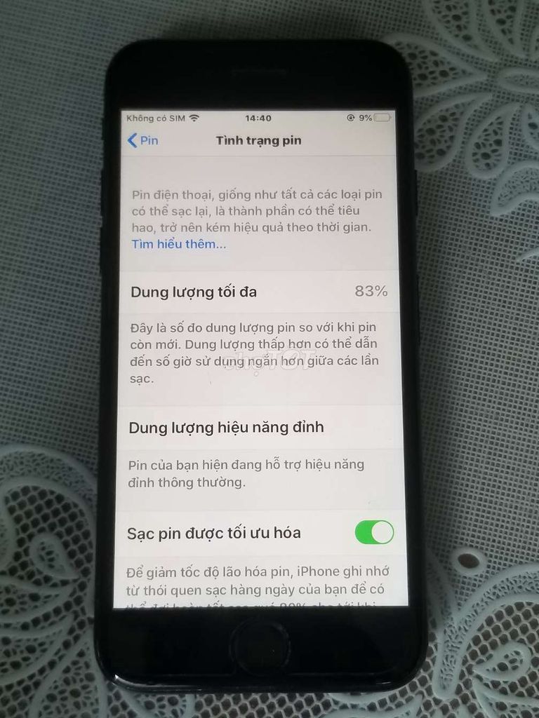 Apple iPhone 7 128GB Đen. Mua bán Điện thoại tại Quận 4 Tp Hồ Chí Minh được đăng bởi long thái hình 1