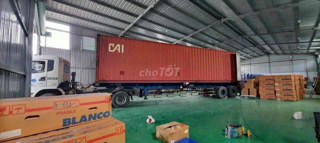 KHO XƯỞNG SẠCH SẼ - PCCC ( 800m2 ) CONTAINER