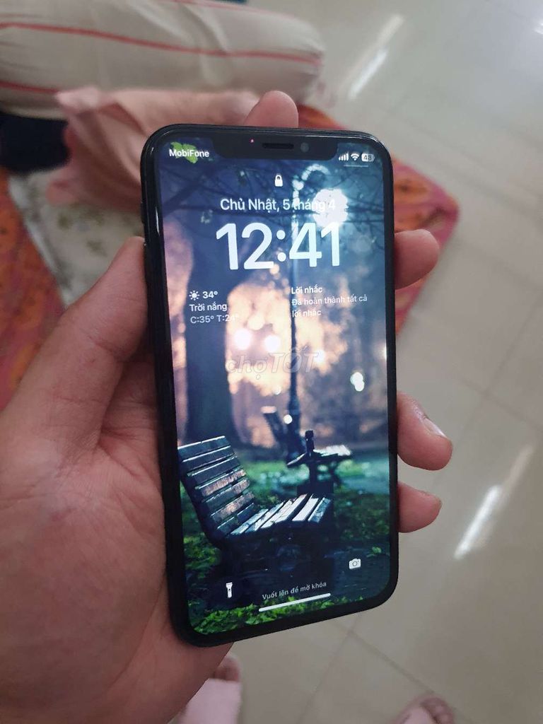 Apple iPhone X 64GB Đen bản Quốc tế. Mua bán Điện thoại tại Thành phố Bến Tre Bến Tre được đăng bởi Bon Bon hình 1