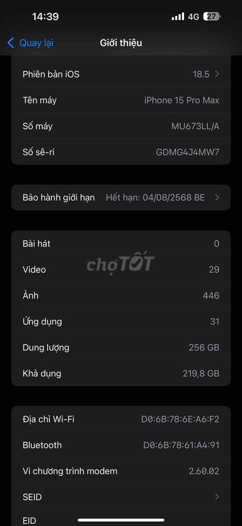 Chuyển qua s25U cần bán 15 Promax 256