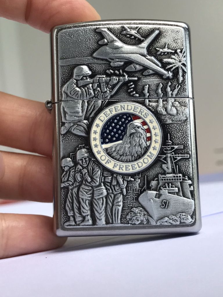 ZIPPO Chủ để Quân Đội hàng Siêu Đẹp