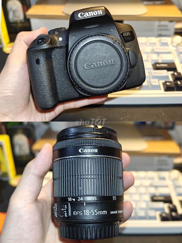  Canon 750D Kèm Lens Kit 99% Full Bộ Phụ Kiện. Mua bán Máy ảnh, Máy quay tại Quận 8 Tp Hồ Chí Minh được đăng bởi Lưu Đạt hình 1
