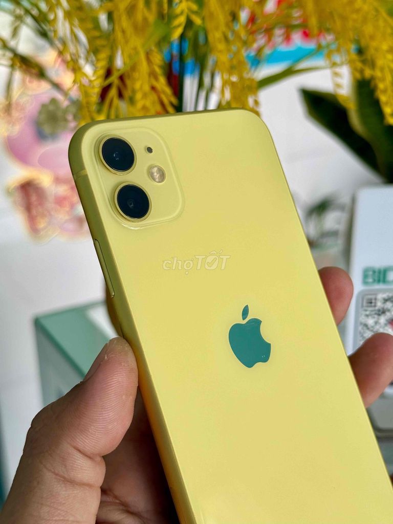iPhone 11 128GB Vàng. Mua bán Điện thoại tại Thị xã Duyên Hải Trà Vinh được đăng bởi Chợ Thanh Lý Giá Rẽ hình 1