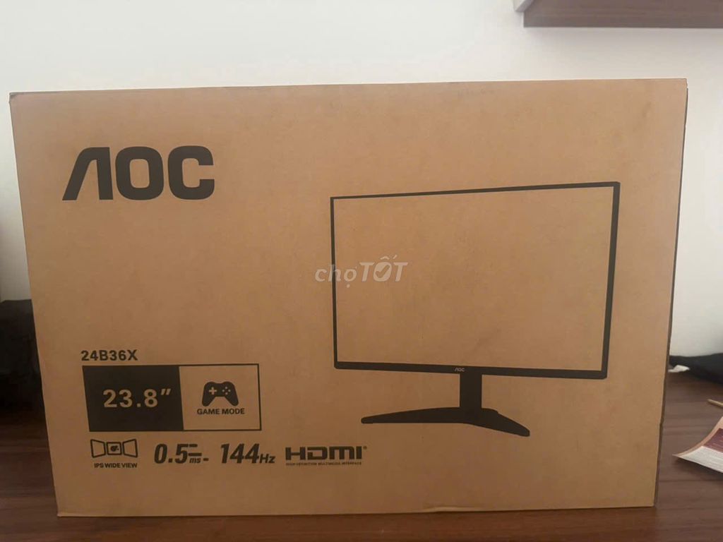 Màn hình AOC 24B36X 23.8 inch 144Hz. Mua bán Phụ kiện (Màn hình, Chuột...) tại Thành phố Thuận An Bình Dương được đăng bởi Cheng1102 hình 1