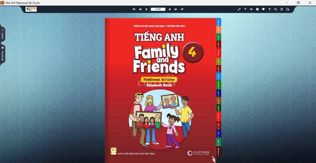 iTools tiếng Anh 4 Family and Friends (National)