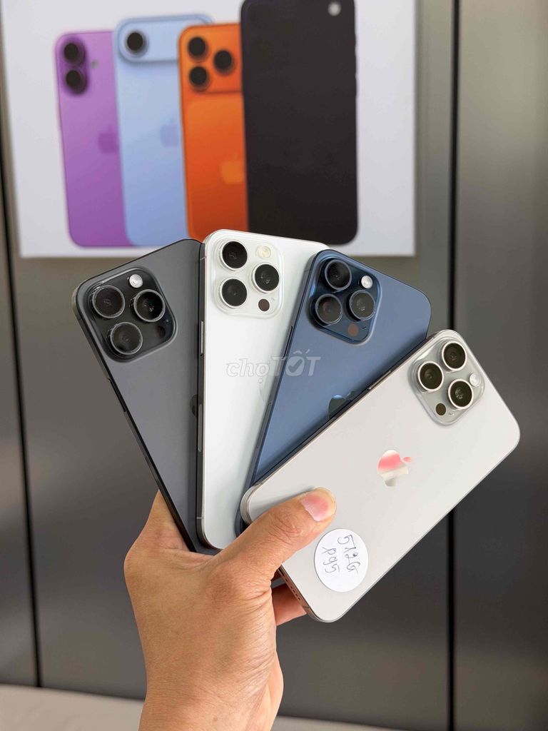 Apple iPhone 15 Pro Max 512GB Titan tự nhiên. Mua bán Điện thoại tại Thành phố Cà Mau Cà Mau được đăng bởi Thanh phong  hình 1