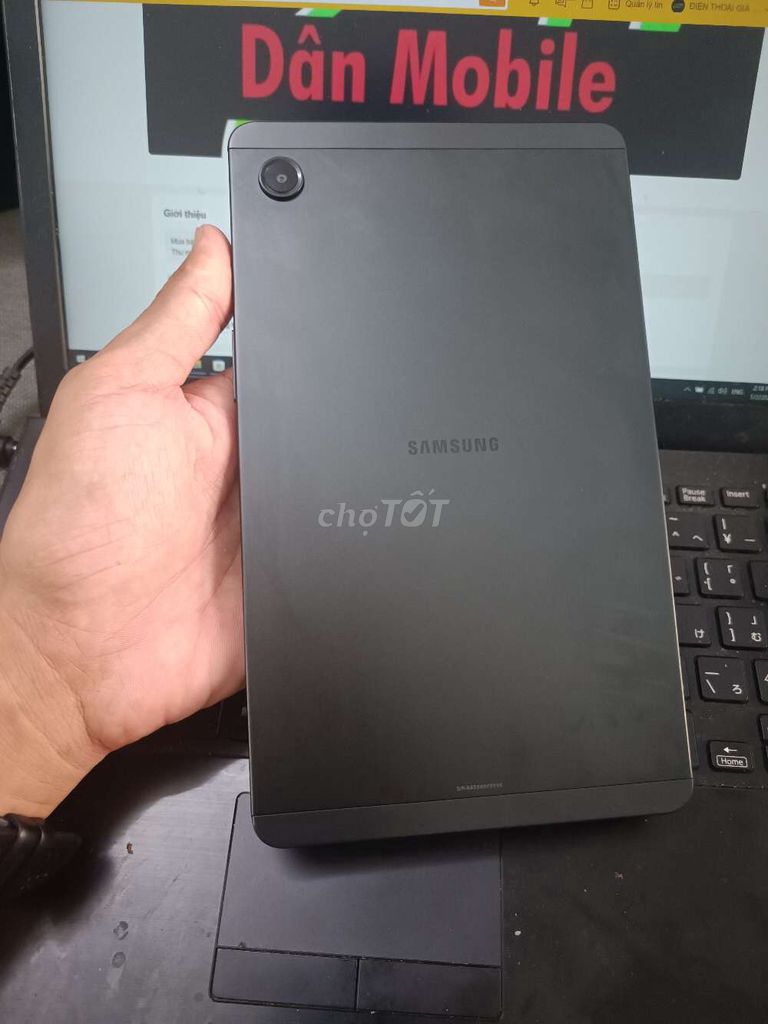 SAMSUNG TAB A9 4GB.64GB PIN 5100 HELIO G99 ZIN. Mua bán Máy tính bảng tại Quận Bình Thạnh Tp Hồ Chí Minh được đăng bởi Dân Mobile hình 1