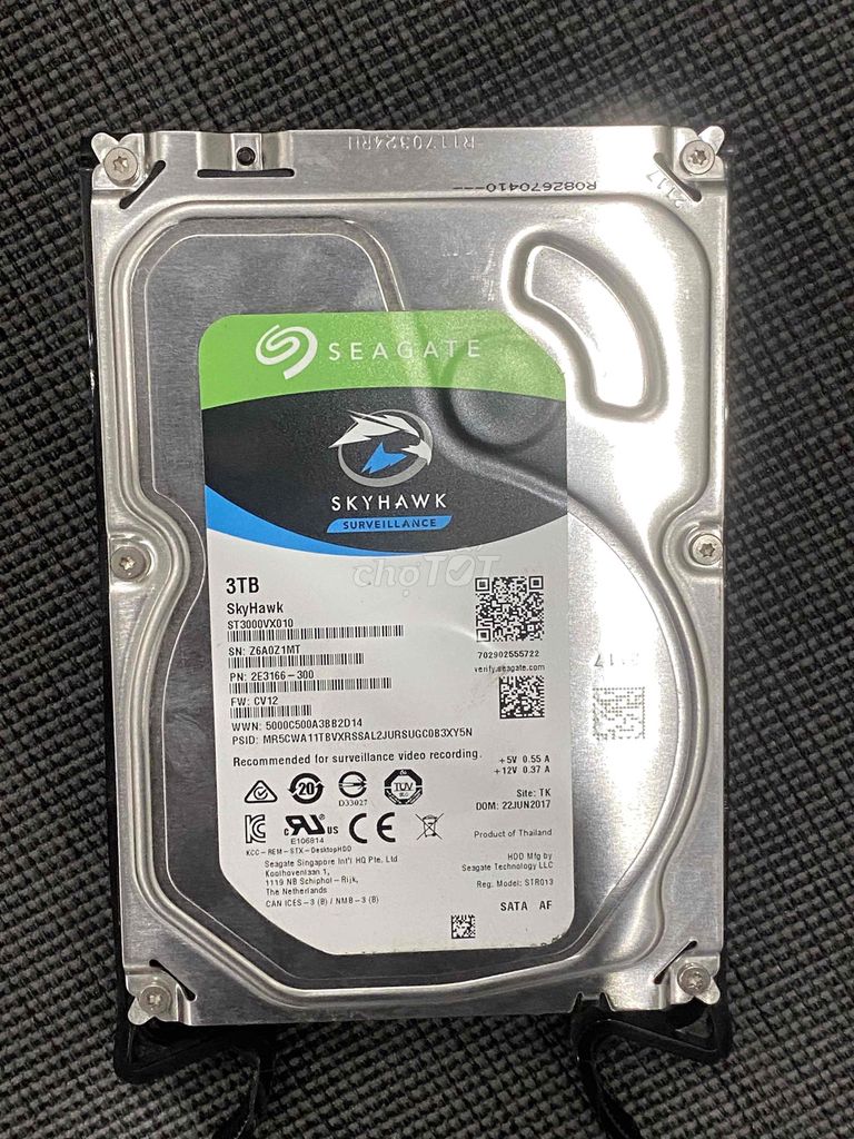 ổ cứng hdd seagate 3tb sức khoẻ 100%. Mua bán Linh kiện (RAM, Card...) tại Thành phố Đà Lạt Lâm Đồng được đăng bởi MAI BINH hình 1