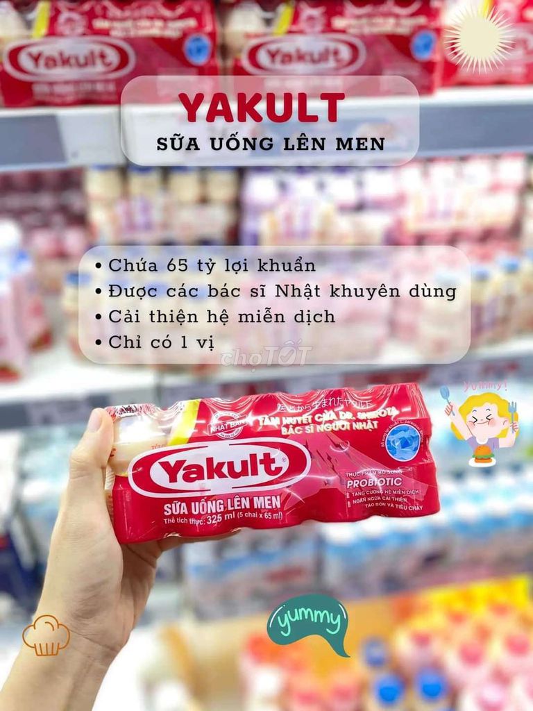 Sữa Yakult sale nhanh date xa