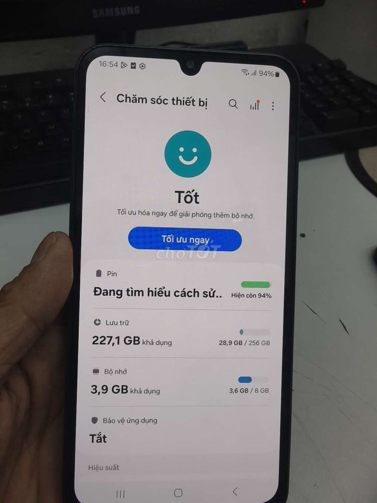 Samsung Galaxy A15 256GB Xanh đậm. Mua bán Điện thoại tại Huyện Trảng Bom Đồng Nai được đăng bởi Cường Nguyễn hình 1