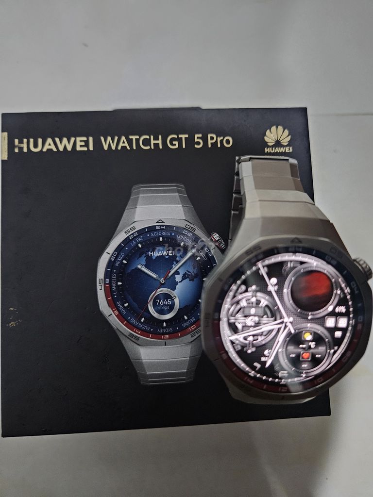 Huawei Watch GT 5 Pro Titanium Bạc. Mua bán Thiết bị đeo thông minh tại Thành phố Nha Trang Khánh Hòa được đăng bởi Mai tấn toàn hình 1