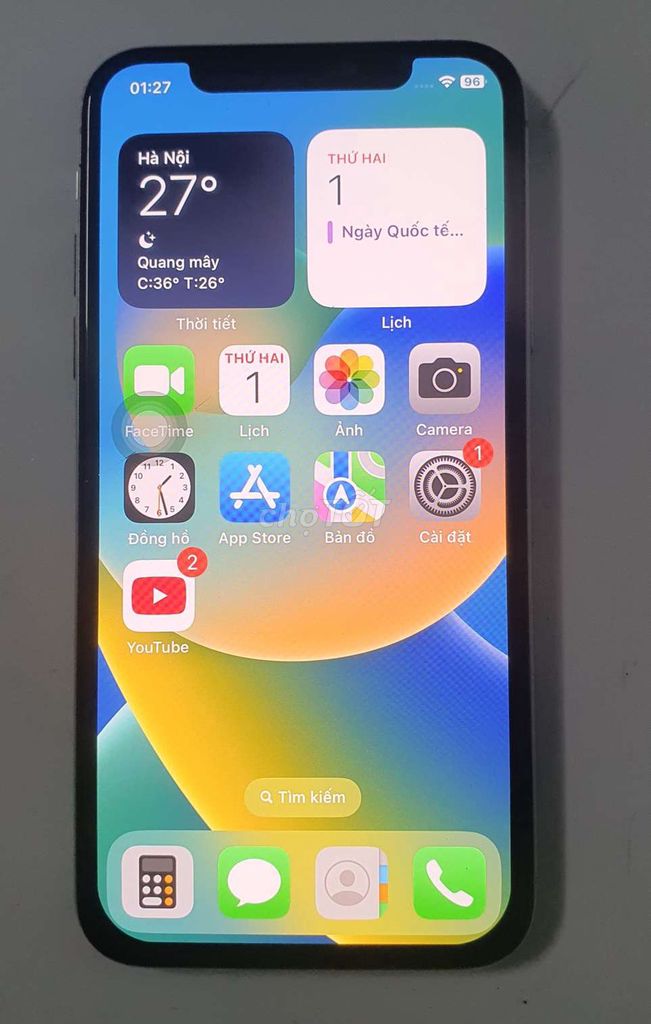 iPhone X 256GB trắng Đã sử dụng. Mua bán Điện thoại tại Huyện Hóc Môn Tp Hồ Chí Minh được đăng bởi NGUYÊN VĂN GHI hình 1