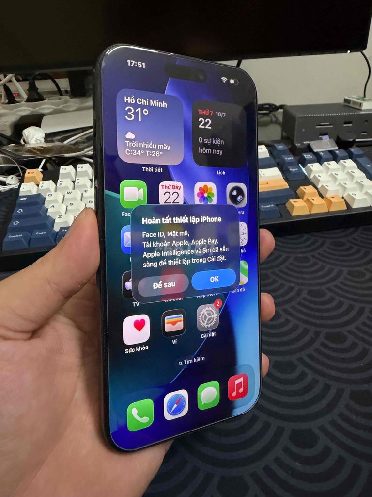 iPhone 16 Pro Max 256 GB màu đen LL/A (bản Mỹ, esi. Mua bán Điện thoại tại Quận Liên Chiểu Đà Nẵng được đăng bởi Nguyễn Bình Nam hình 1